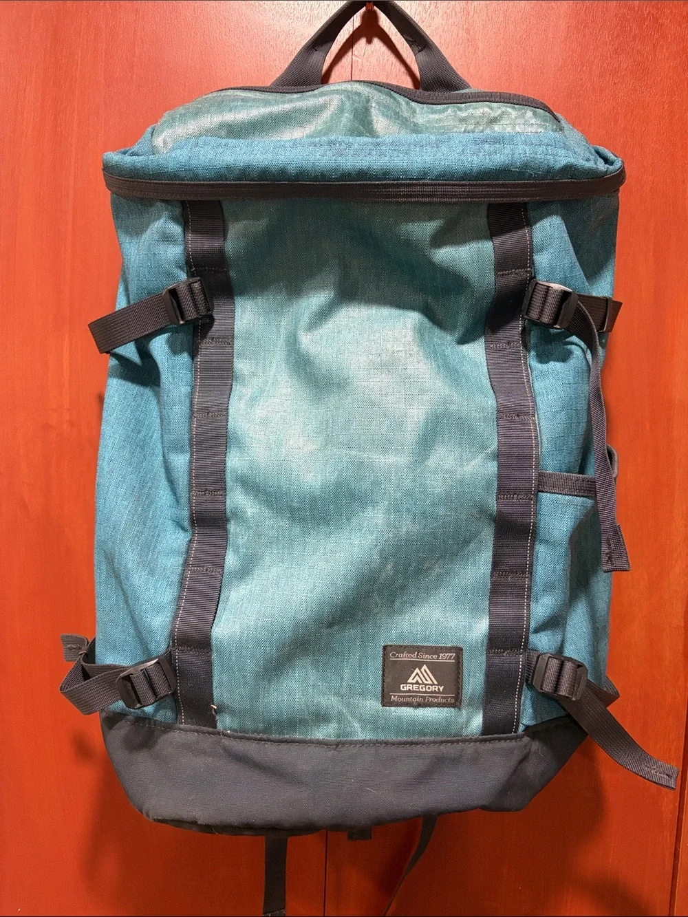 Gregory Millcreek Backpack in Turquoise with Black Trim